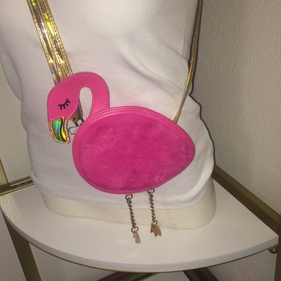 wonder nation Other - Flamingo Pink & Gold Girls Purse